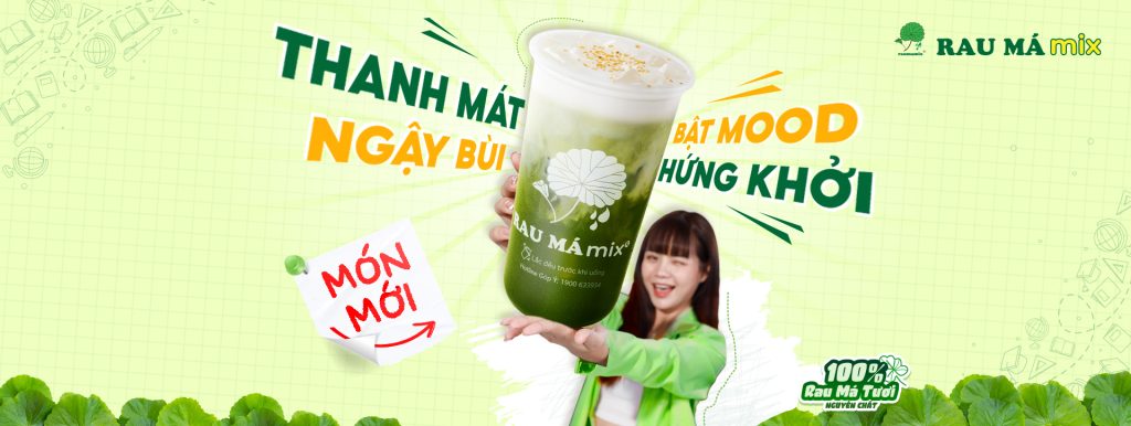 Rau Má Mix - Càng Mix Càng Ngon