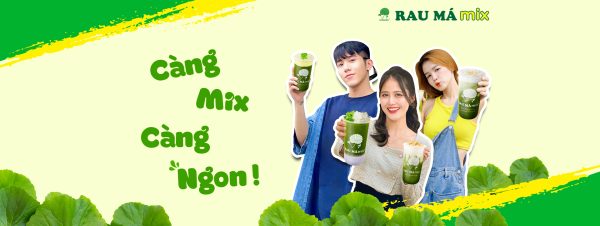 Rau Má Mix - Càng Mix Càng Ngon