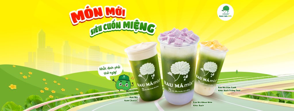 Rau Má Mix - Càng Mix Càng Ngon