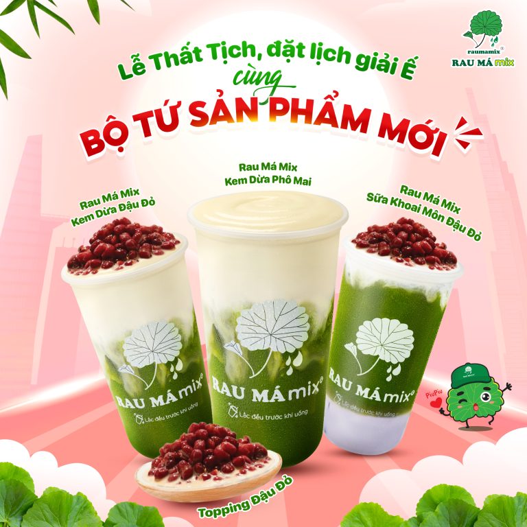 Rau Má Mix - Món mới