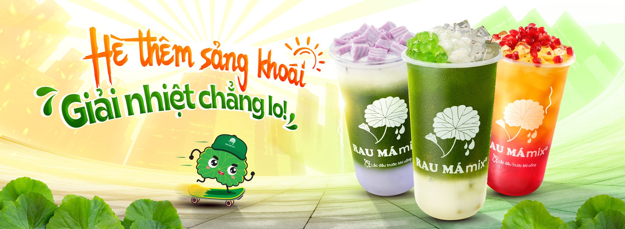 Rau Má Mix - Càng Mix Càng Ngon