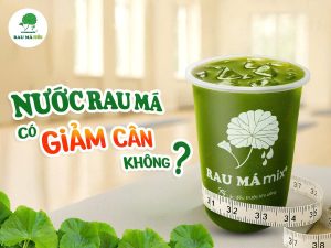 Uống nước rau má có giảm cân không?