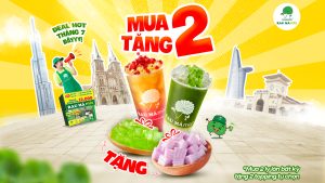 Rau Má Mix MUA 2 TẶNG 2