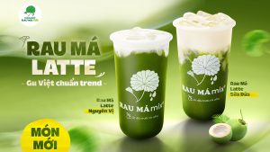 Bộ đôi Rau Má Latte