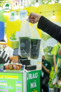 Rau Má Mix được làm từ 100% rau má tươi