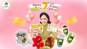 Mừng Mix lên 7 - Cào trúng quà ngay