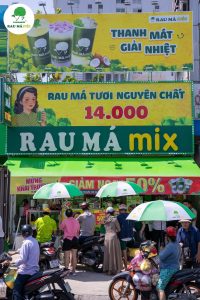 Nắng gắt bao nhiêu, Rau Má Mix chiều khách bấy nhiêu