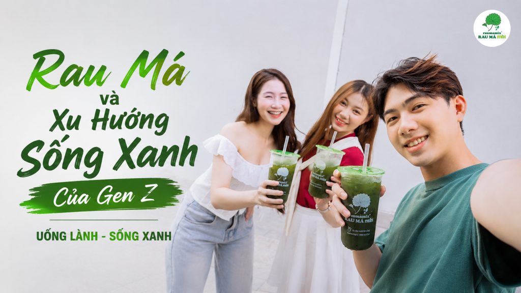 Rau Má và Xu Hướng Uống Xanh, Sống Lành Của Gen Z
